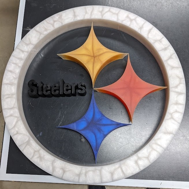 Steelers Side Table
