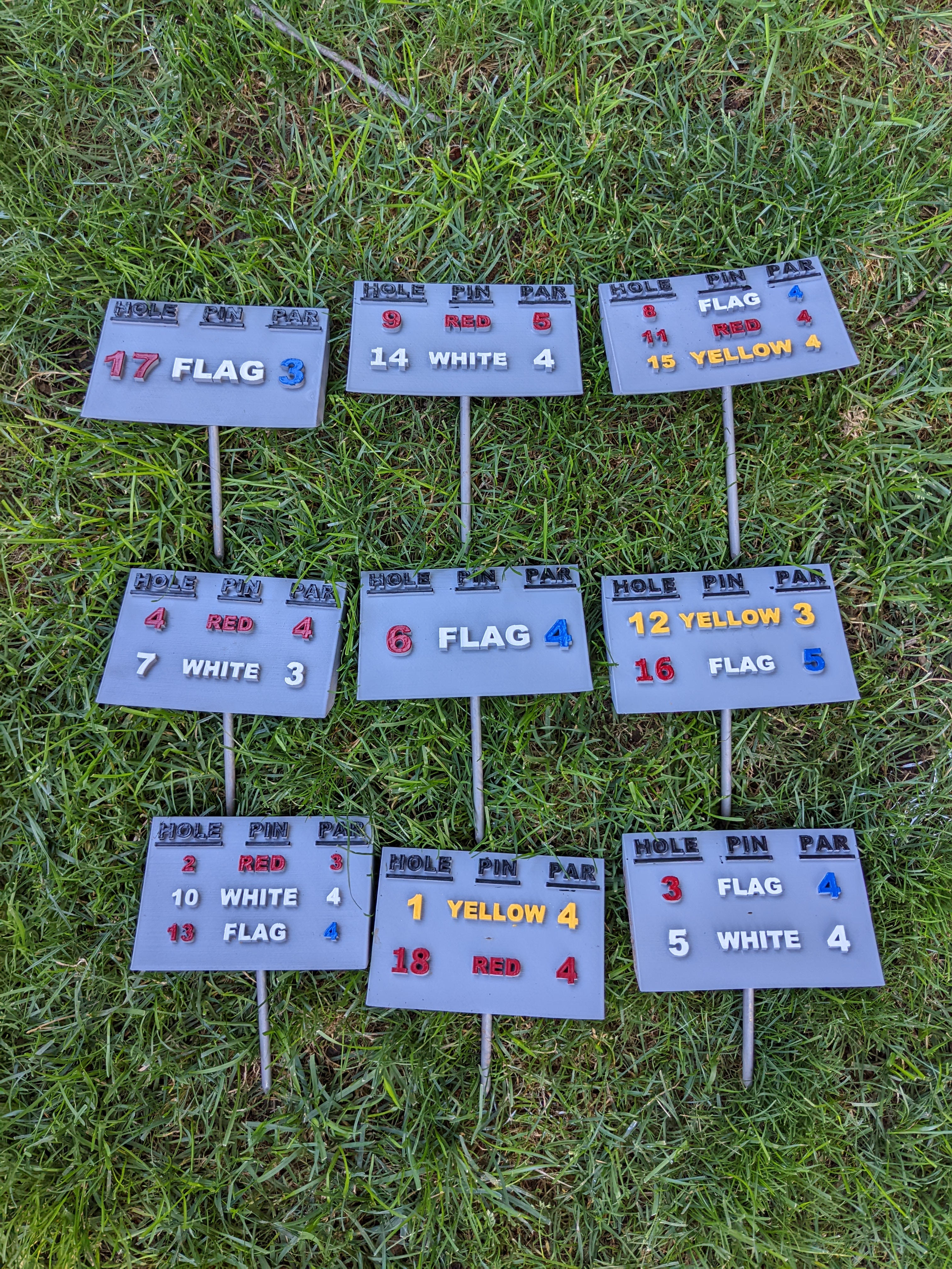 Tee Markers